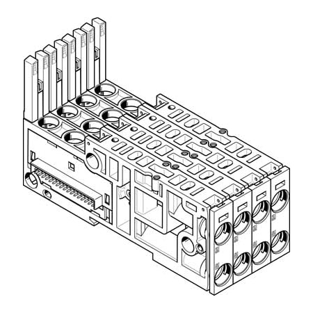 Festo Sub-Base VMPAL-AP-4X10 VMPAL-AP-4X10